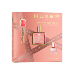NUXE The Infinite Rose Gold Glow Gift Set (Worth £49)