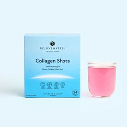 Rejuvenated Collagen Shots 24 sachets packaging 