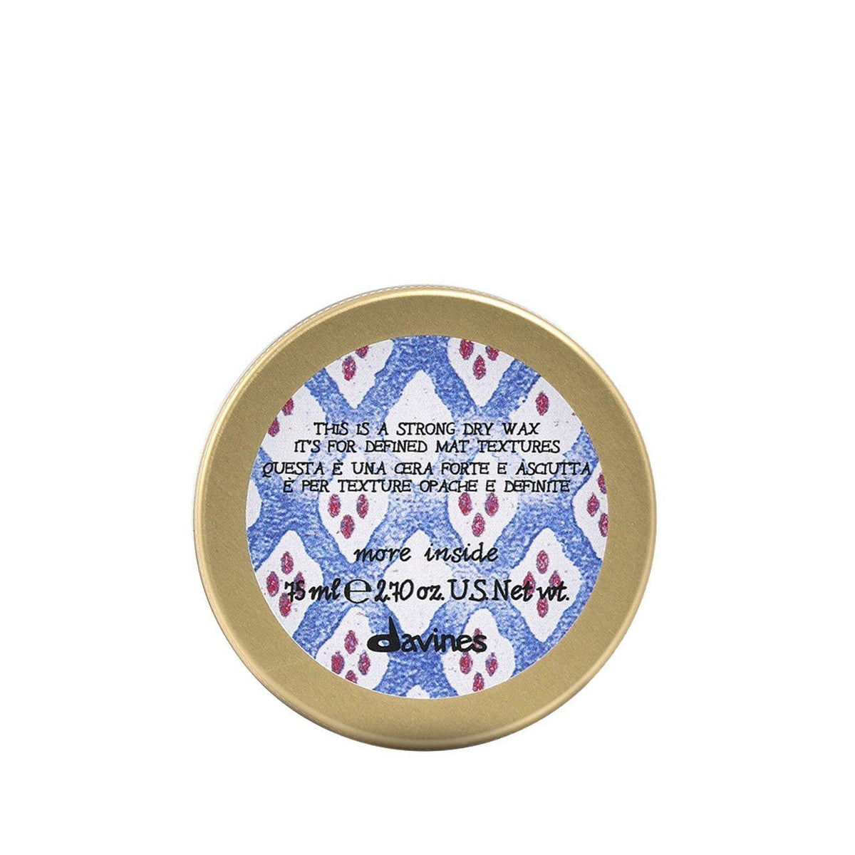  Davines Strong Dry Wax 75ml 