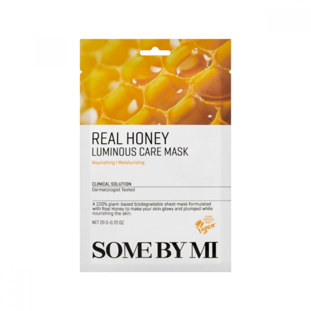 Some By Mi Real Honey Luminous Care Sheet Mask 20g Buy Online