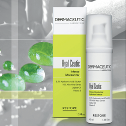 Dermaceutic Hyal Ceutic tube and packaging