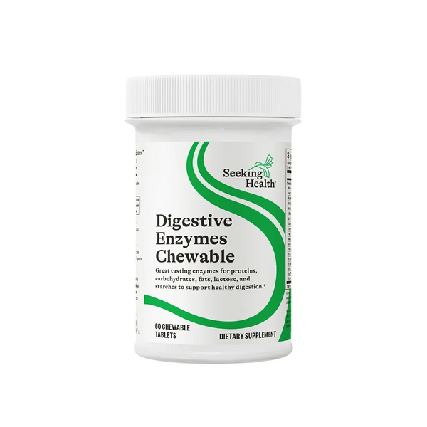 Seeking Health Digestive Enzymes Chewable 60 Chewable Tablets