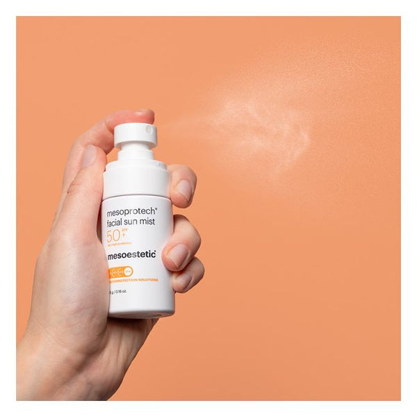 mesoestetic mesoprotech facial sun mist  SPF 50+