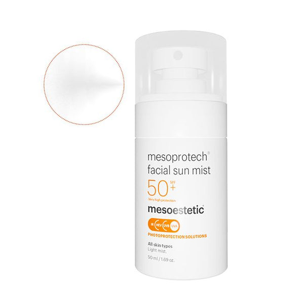 mesoestetic mesoprotech facial sun mist  SPF 50+