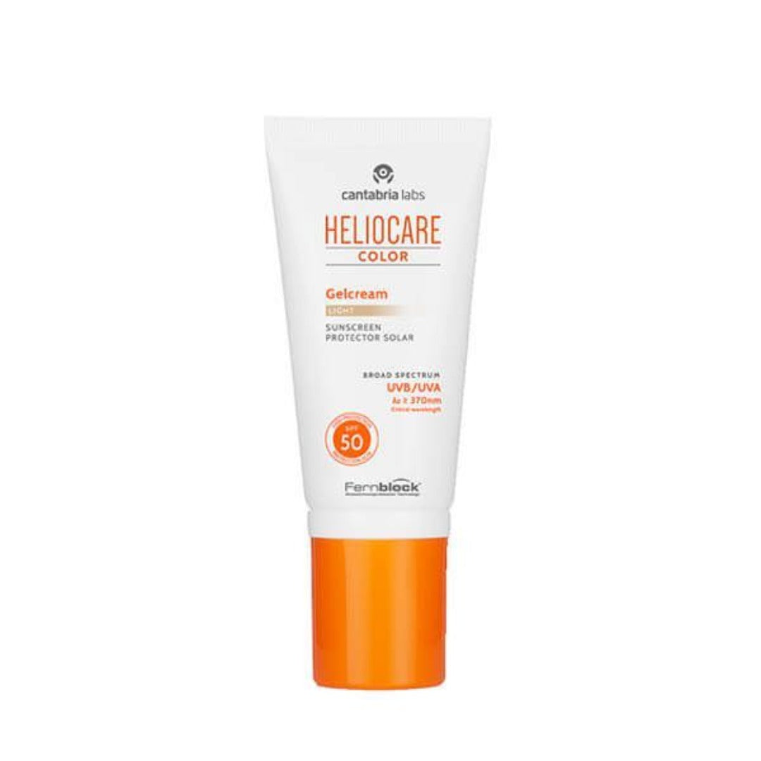 Heliocare Gel Cream Colour Light SPF 50 tube