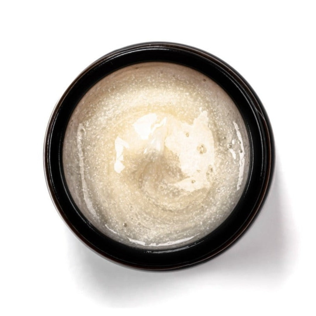 Avant Skincare Gentle Rose Beautifying Face Exfoliant with no lid showing its contents