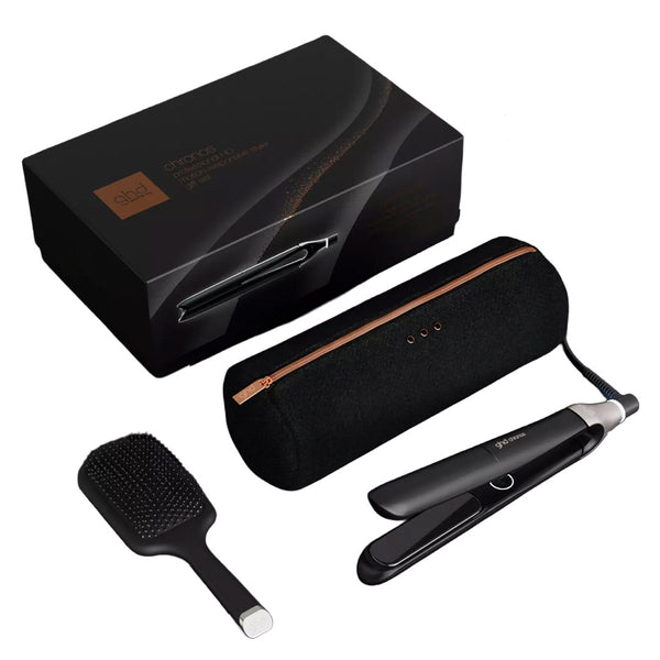 ghd Chronos Hair Straightener Festive Gift Set in Black (worth £361)
