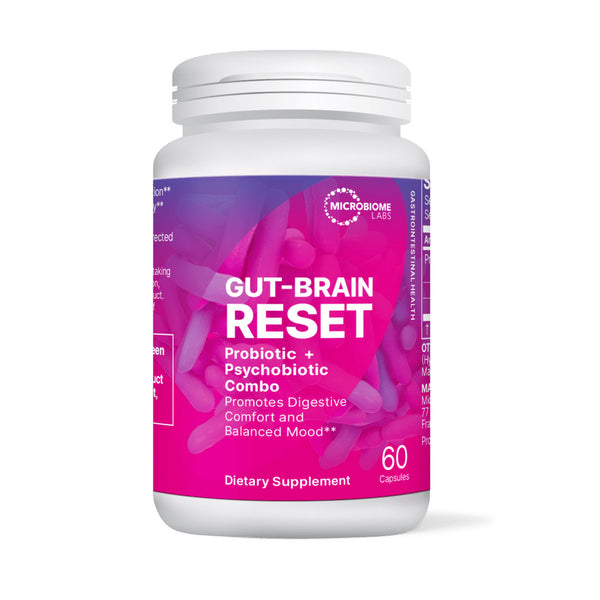 Microbiome Labs Gut Brain Reset 60 Capsules