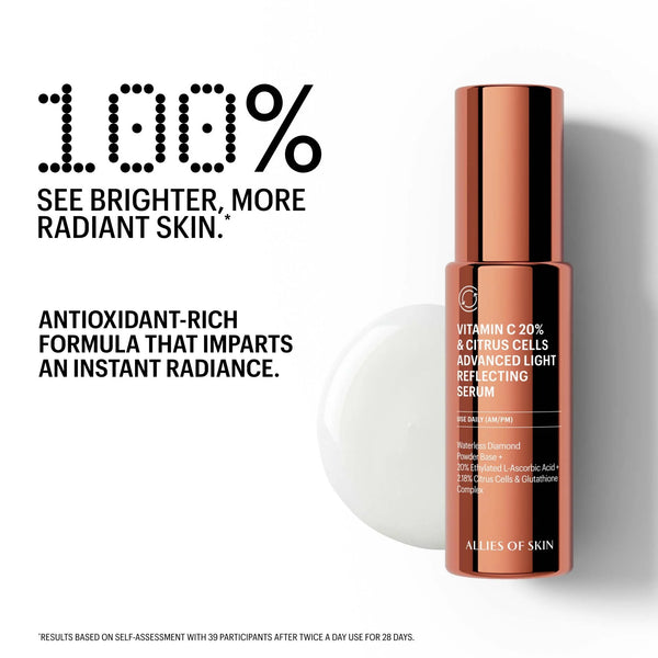 Allies of Skin Vitamin C 20% & Citrus Cells Advanced Light Reflecting