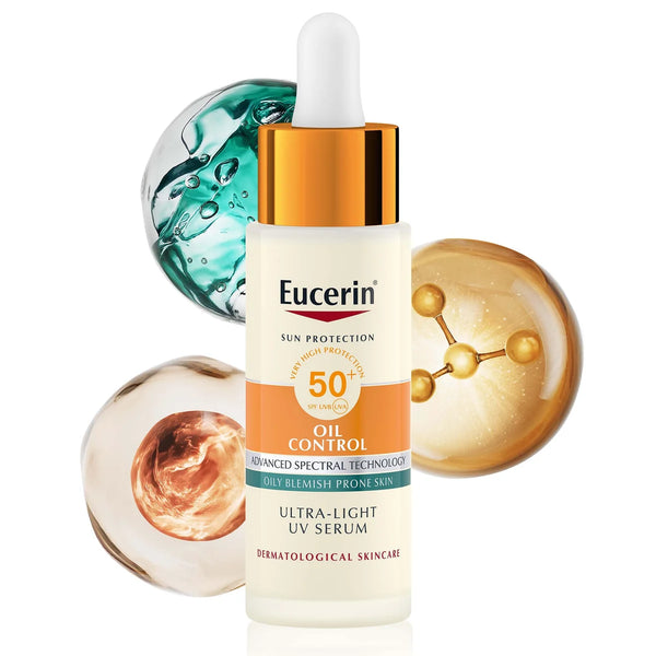 Eucerin Sun Oil Control Ultra Light Daily Serum SPF 50 30ml Face The eucerin-sun-oil-control-ultra-light-daily-serum-spf-50-30ml-face-the