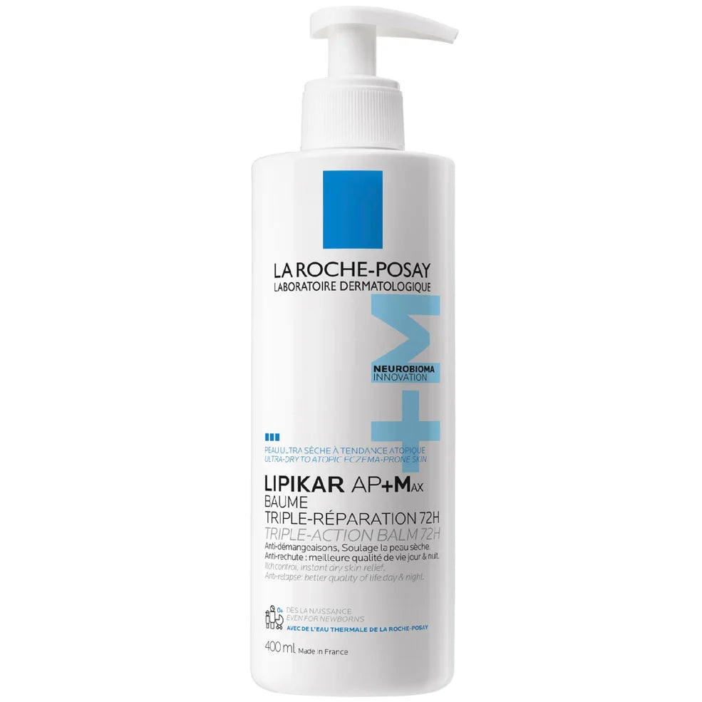 La Roche-Posay Lipikar AP+Max Moisturiser For Dry Skin 400ml