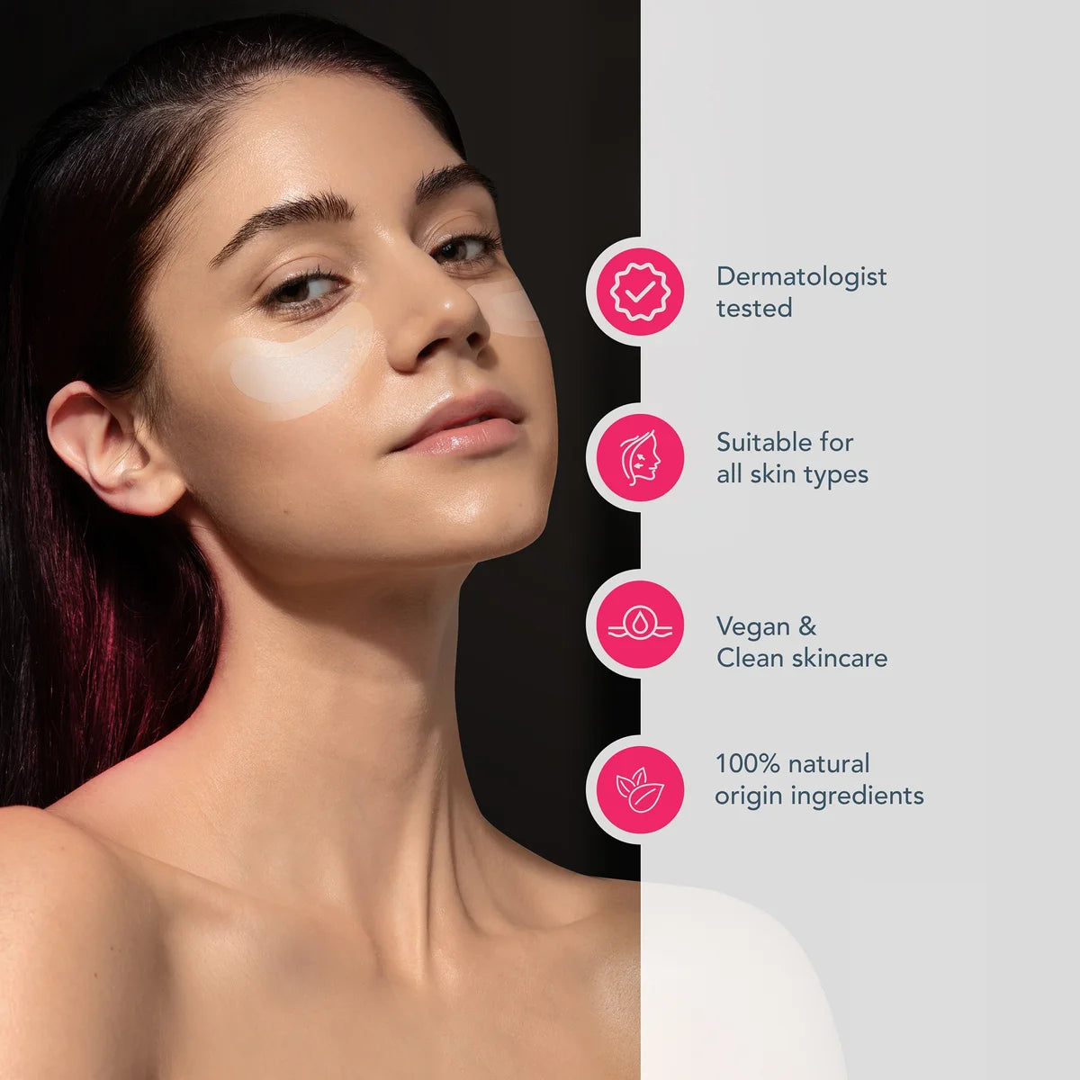 FOREO FAQ Microneedling Anti-Wrinkle Hyaluronic Acid Patches For Under Eyes