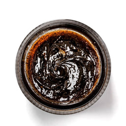 Avant Skincare Infinite Vivifying & Replenishing Sustainable Arabica Coffee Scrub with no lid showing its contents
