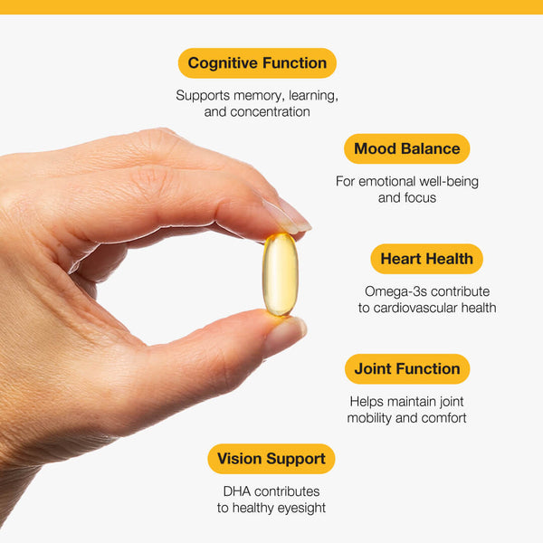 Metagenics Eskimo-3 Brainsharp Fish Oil 120 Capsules