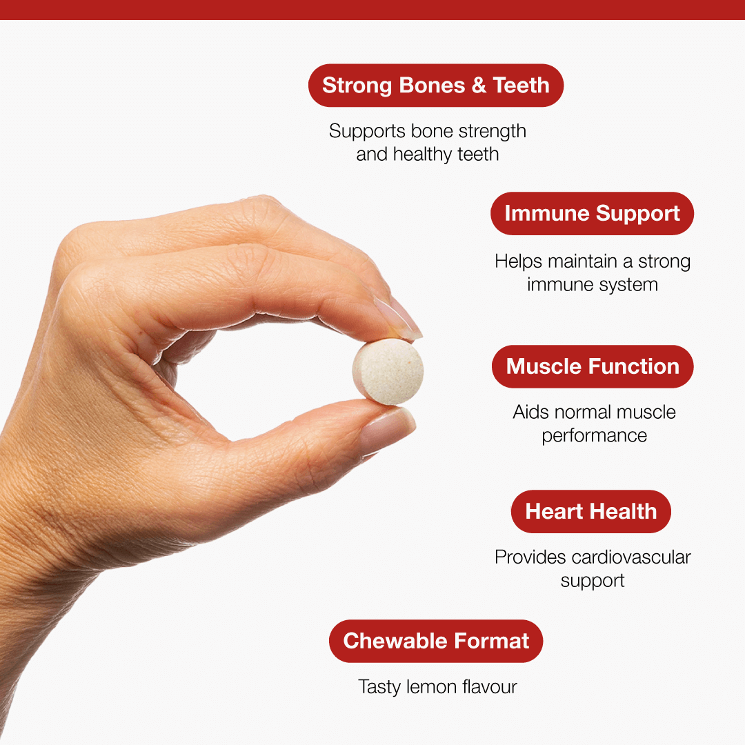 Metagenics Vitamin D3 with K2 Chewable 56 Chewable Tablets