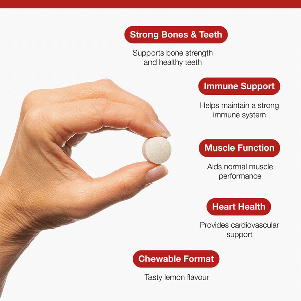 Metagenics Vitamin D3 with K2 Chewable 56 Chewable Tablets