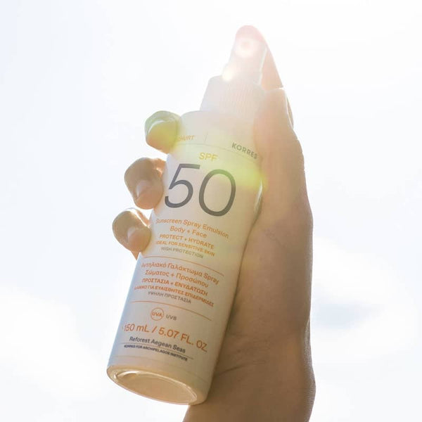 KORRES Yoghurt Spray Emulsion Body + Face SPF50 150ml