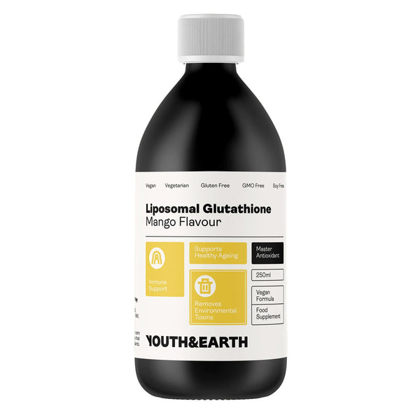 Youth & Earth Liposomal Glutathione Mango Flavour 250ml
