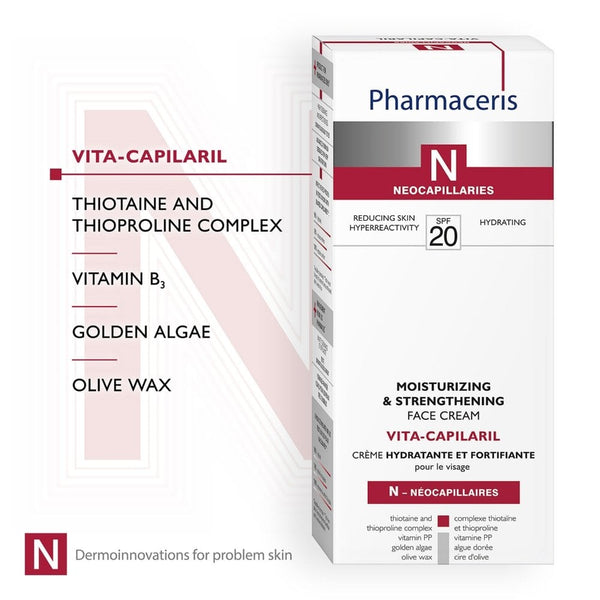 Pharmaceris N - Vita-Capilaril SPF 20 Moisturising Face Cream