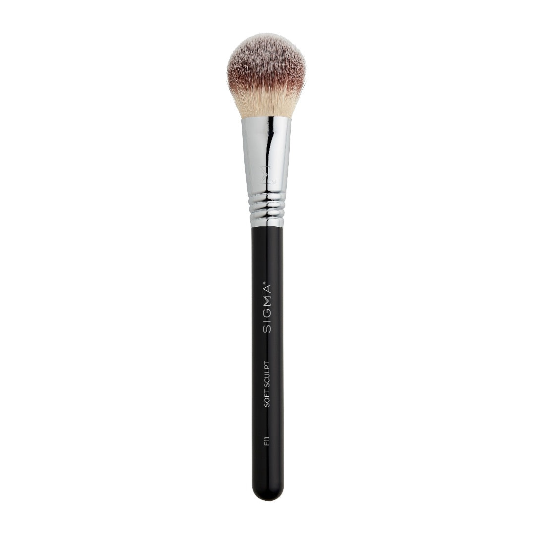 SIGMA Soft Sculpt Pinsel F11 – Für Konturierung & Blush, Gewölbte Form