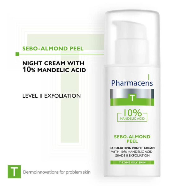 Pharmaceris T - Sebo-Almond Peel 10% Night Cream