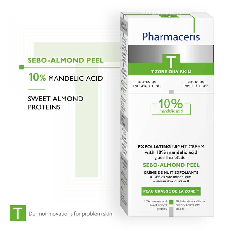 Pharmaceris T - Sebo-Almond Peel 10% Night Cream