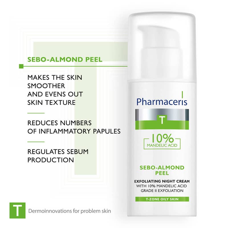 Pharmaceris T - Sebo-Almond Peel 10% Night Cream
