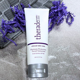 White Theraderm Platinum Protection Facial Sunscreen tube