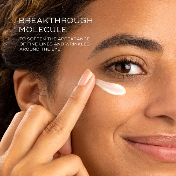 breakthrough molecule to soften the appearance of fine lines and wrinkles around the eyes