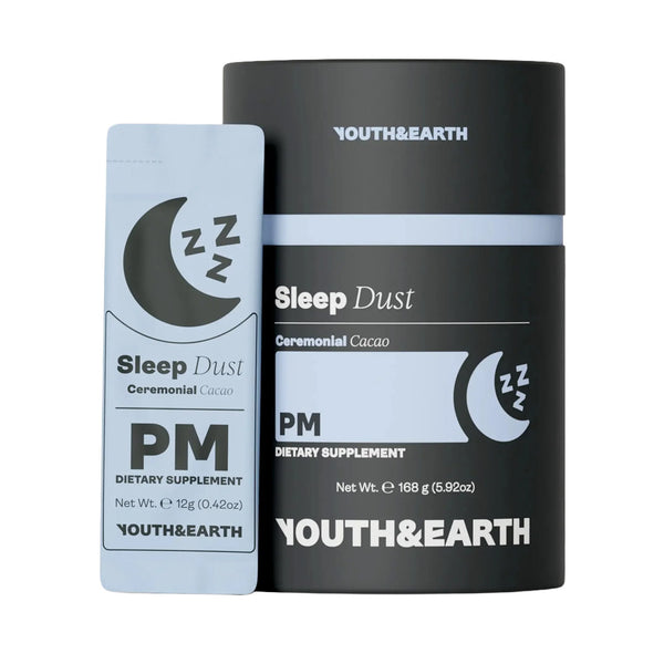 Youth & Earth PM Sleep Dust Ceremonial Cacao 150g