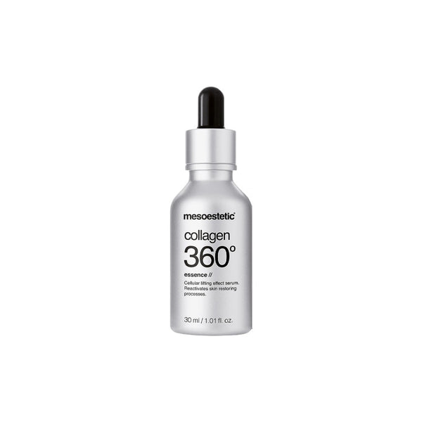 A single vial of mesoestetic Collagen 360 Degree Essence
