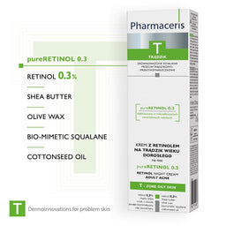 Pharmaceris T - Pure Retinol 0.3 Anti-Acne Retinol Night Cream