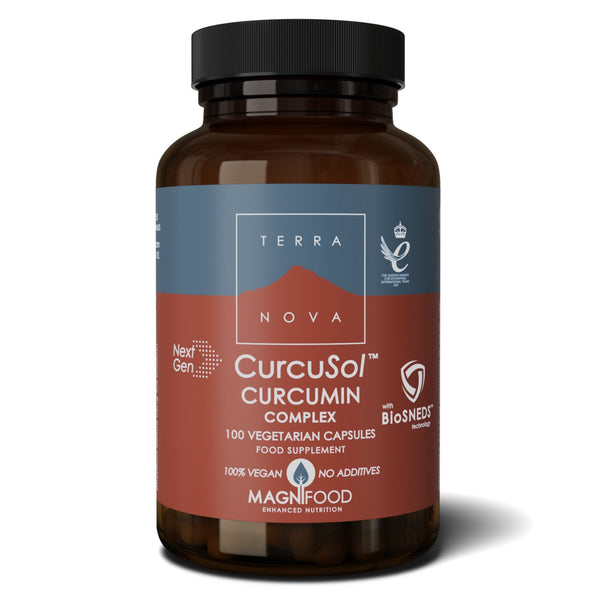 Terranova CurcuSol Curcumin Complex (BioSNEDS) 100 Capsules