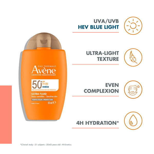 Avène Ultra Fluid Tinted SPF50+ for normal to combination skin 50ml