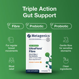 Metagenics UltraFlora Fibre 28 Sachets