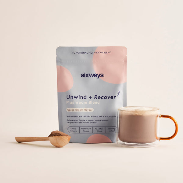 Sixways Unwind + Recover Mushroom Blend