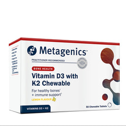 Metagenics Vitamin D3 with K2 Chewable 56 Chewable Tablets