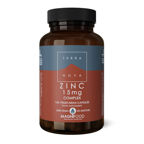 Terranova Zinc 15mg Complex (Bisglycinate) 100 Capsules