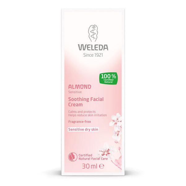 Pink Weleda Almond Cleansing Lotion box