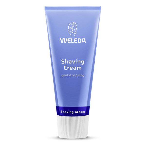 Blue Weleda Men's Shaving Cream tube