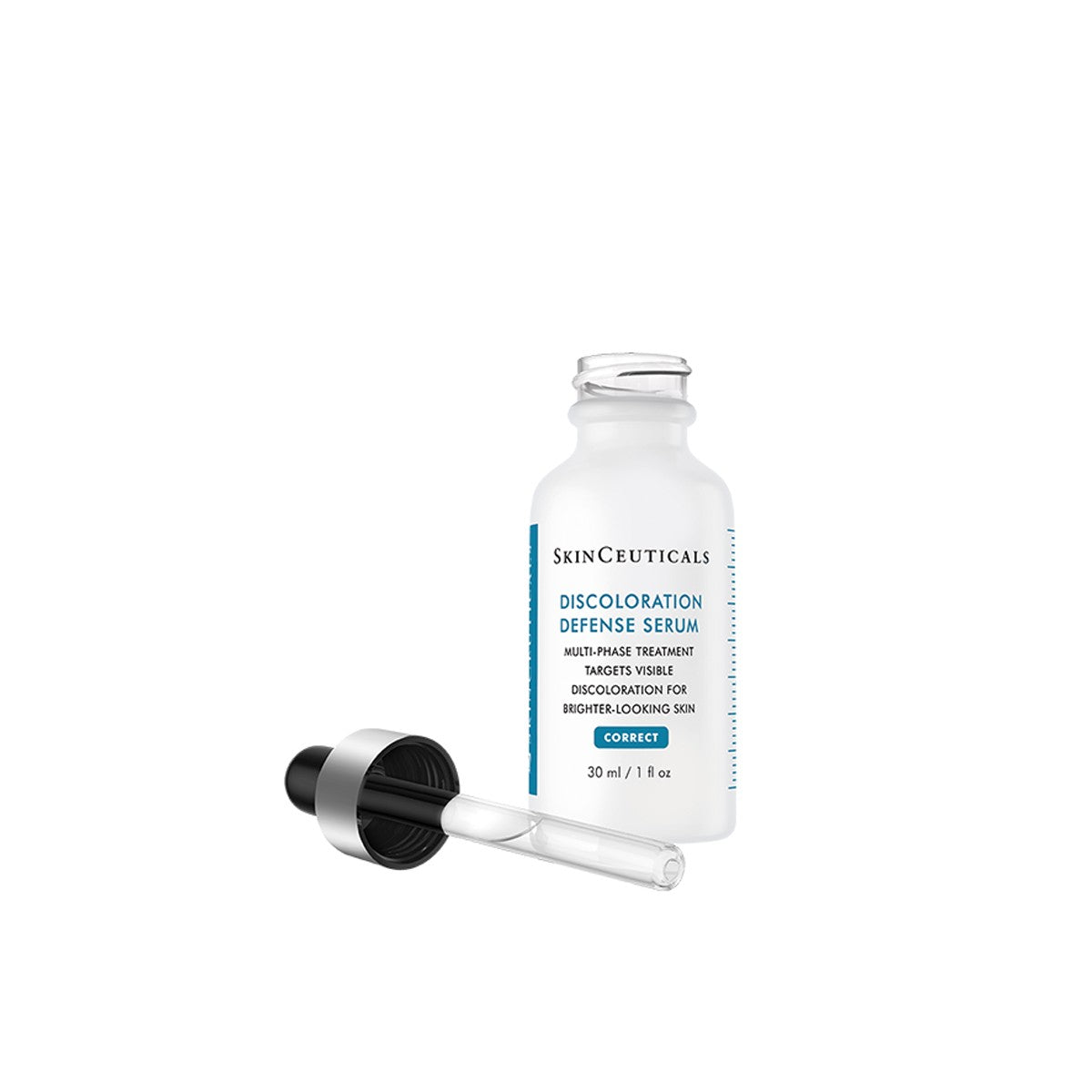 SkinCeuticals Discoloration Defense Serum and pipette