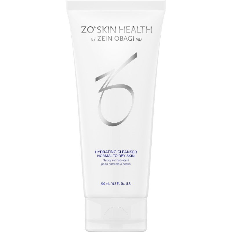 White ZO Skin Health Hydrating Cleanser tube