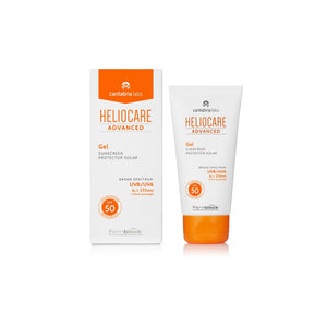 Heliocare SPF 50 Gel and packaging