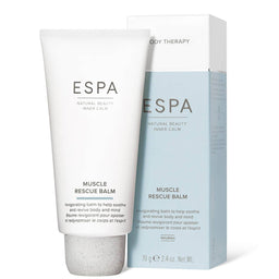 ESPA Muscle Rescue Balm tube and packaging