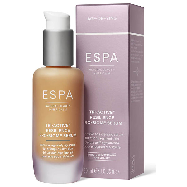 ESPA Tri-Active Resilience Pro Biome Serum and packaging