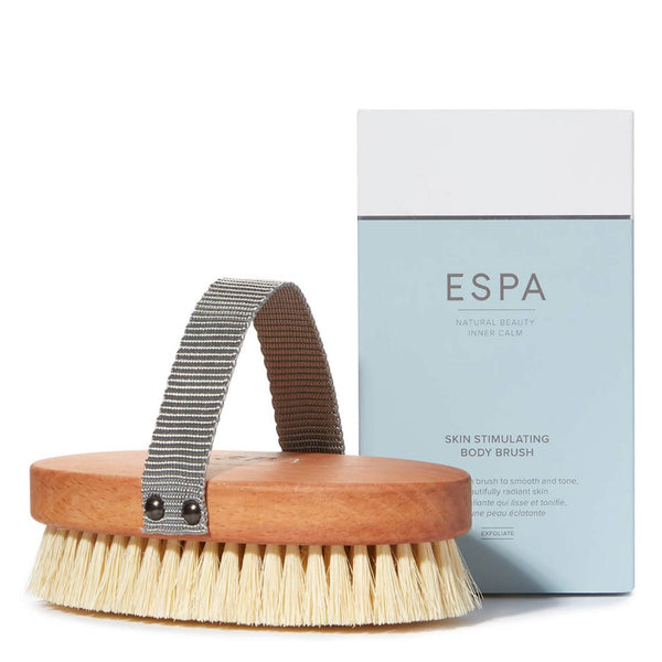 ESPA Skin Stimulating Body Brush and packaging