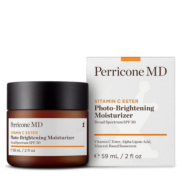 Perricone MD Vitamin C Ester Photo-Brightening Moisturizer and pacakging 