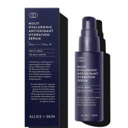 Allies of Skin Multi Hyaluronic Antioxidant Hydration Serum and packaging