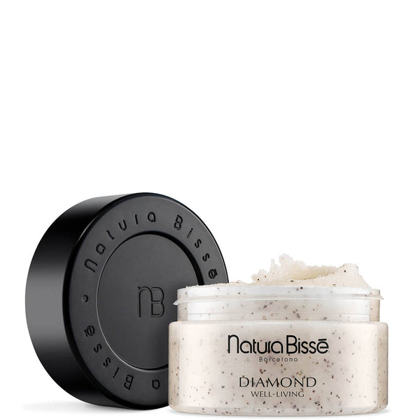 Natura Bisse Diamond Well-Living The Body Scrub with an open lid