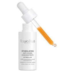 Natura Bisse Stabilizing Anti-Ageing Concentrate bottle with serum poured out
